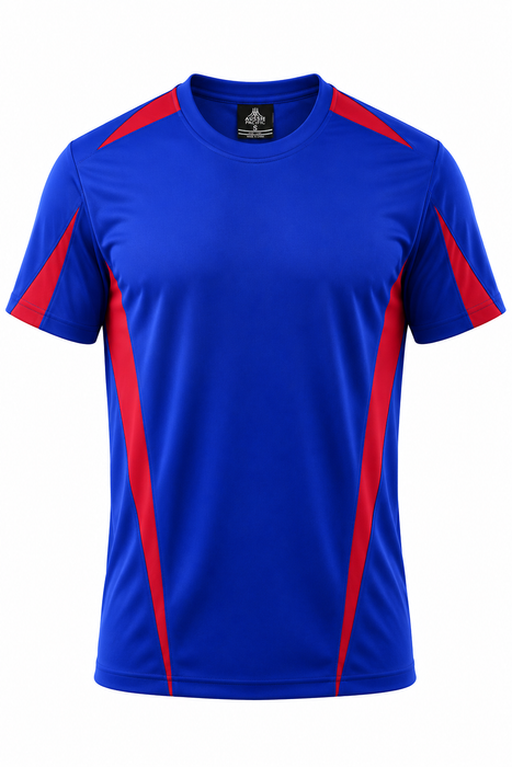 EUREKA MENS TEES - ROYAL/RED