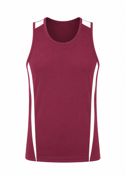 MAROON/WHITE