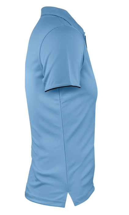 YARRA MENS POLOS - SKY/NAVY