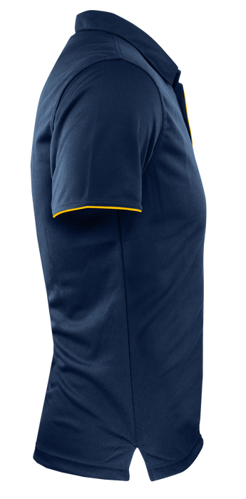 YARRA MENS POLOS - NAVY/GOLD