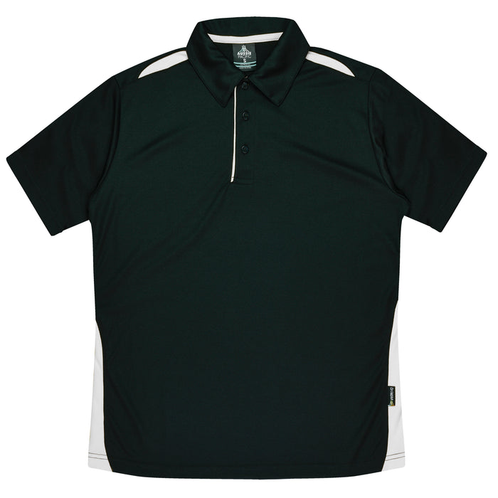 PATERSON KIDS POLOS - BLACK/WHITE
