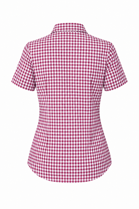BRIGHTON LADY SHIRT SHORT SLEEVE - CLARET