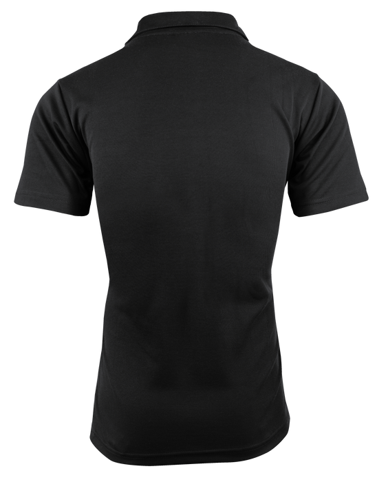 PATERSON MENS POLOS - BLACK/RED