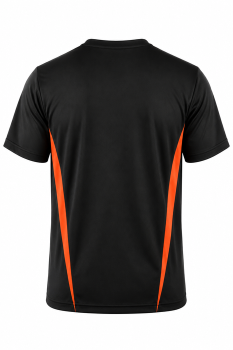 EUREKA MENS TEES - BLACK/ORANGE