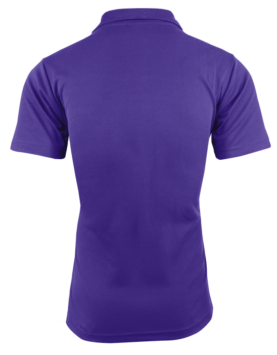 PATERSON MENS POLOS - PURPLE/WHITE