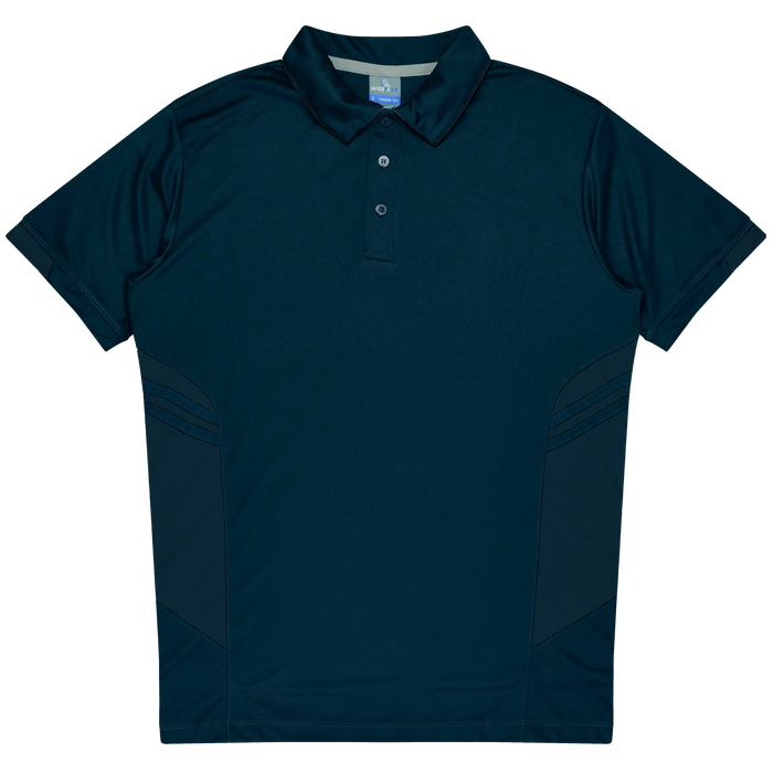 TASMAN MENS POLOS - NAVY