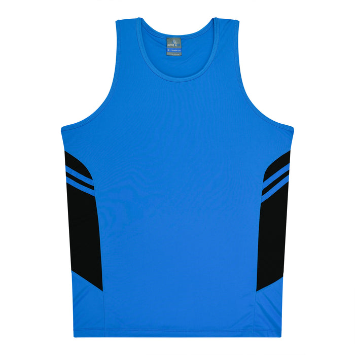 TASMAN MENS SINGLETS - 1111