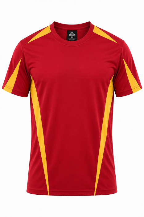 EUREKA MENS TEES - RED/GOLD