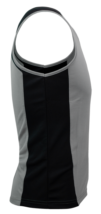 PREMIER MENS SINGLETS - ASHE/BLACK