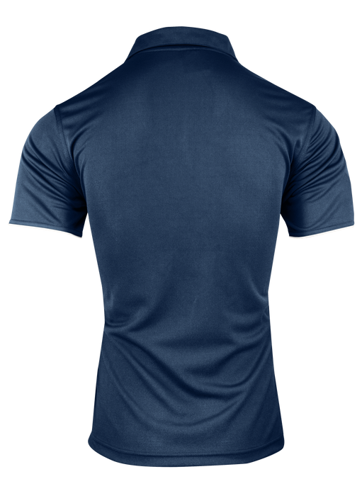 YARRA MENS POLOS - NAVY/WHITE