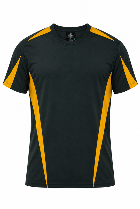 EUREKA MENS TEES - BLACK/GOLD