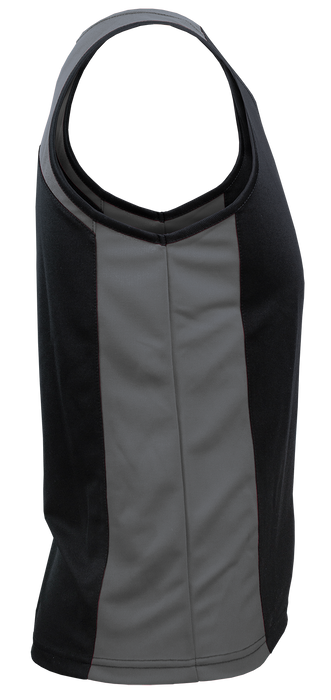 PREMIER MENS SINGLETS - BLACK/ASHE