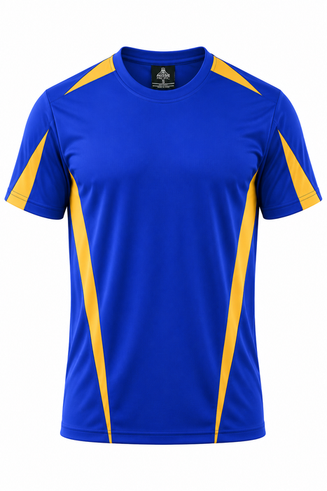 EUREKA MENS TEES - ROYAL/GOLD