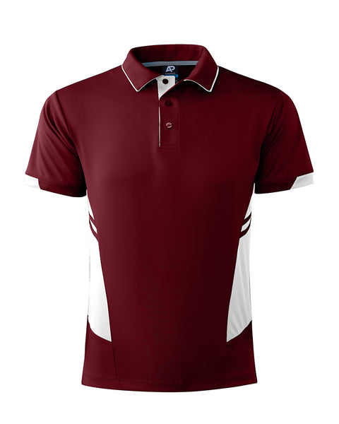 MAROON/WHITE