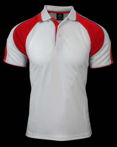 WHITE/RED