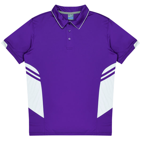 PURPLE/WHITE