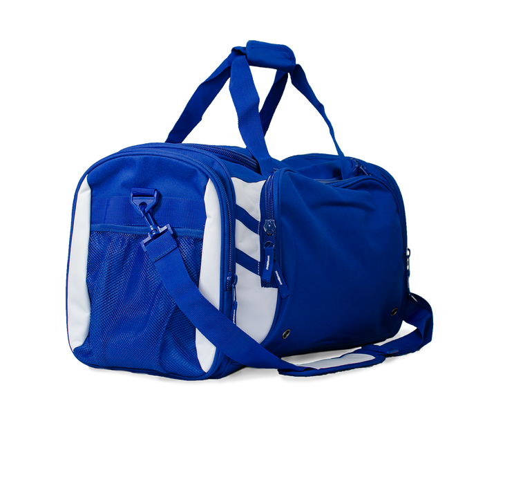TASMAN SPORTSBAG - ROYAL/WHITE