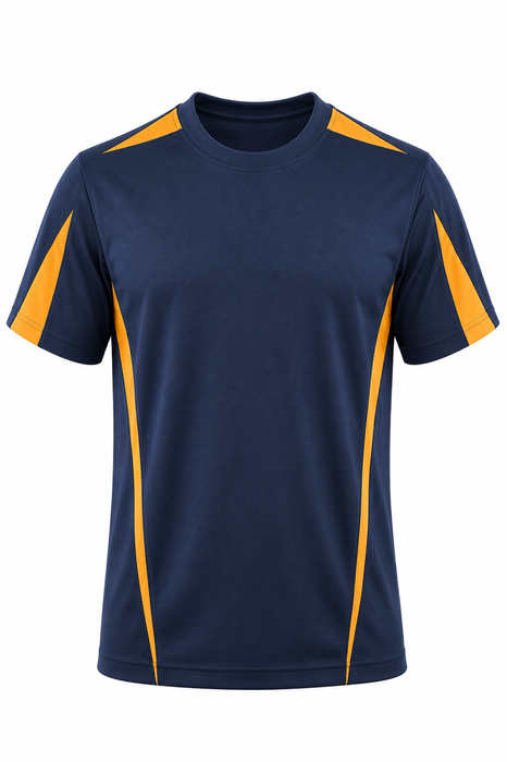EUREKA MENS TEES - NAVY/GOLD