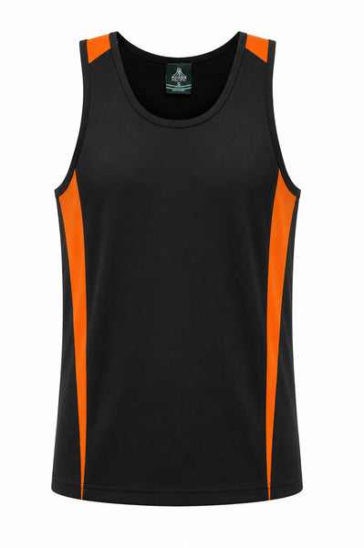 BLACK/ORANGE