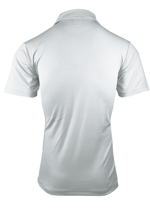 PATERSON MENS POLOS - WHITE/NAVY