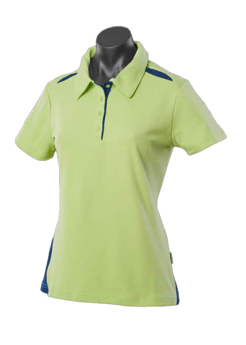 PATERSON LADY POLOS - SAGE/NAVY