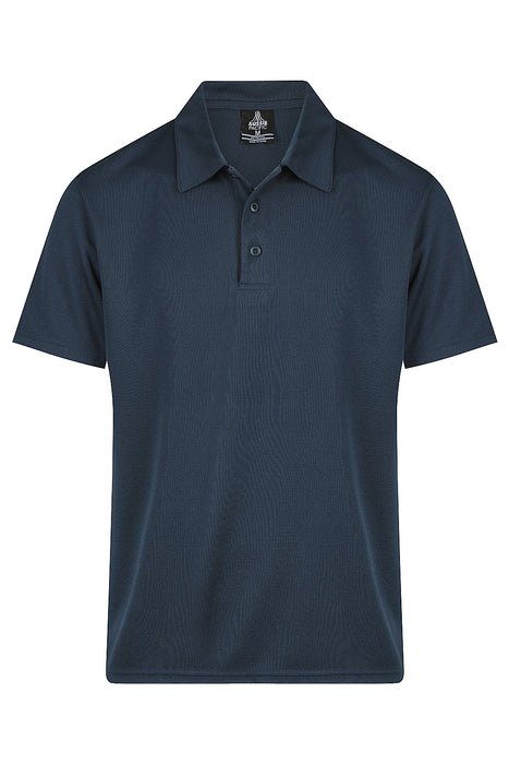 BOTANY MENS POLOS - NAVY