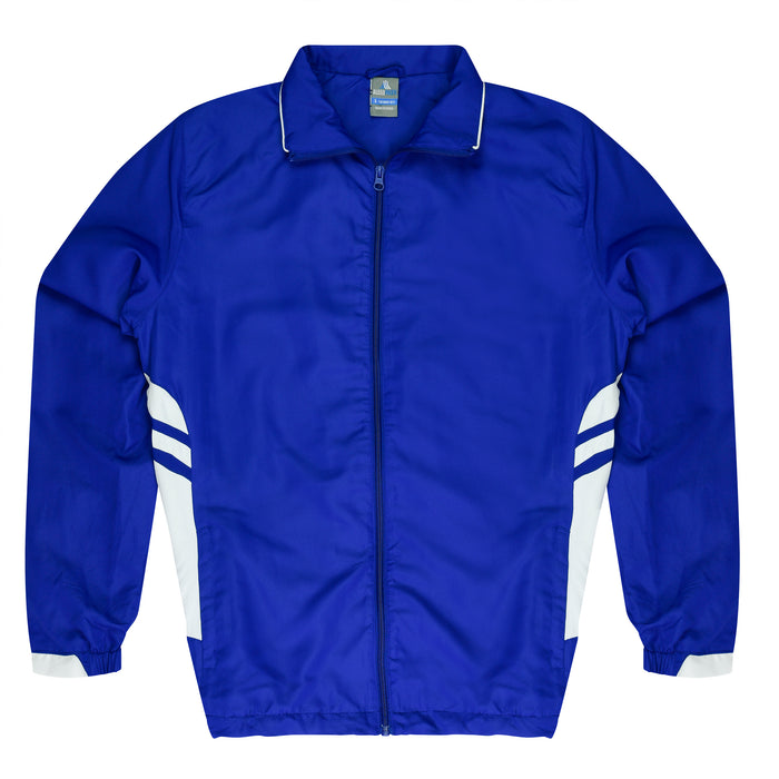 TASMAN MENS TRACKTOPS - ROYAL/WHITE