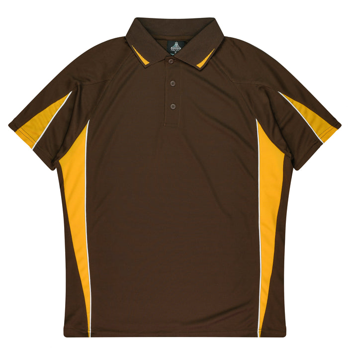 EUREKA KIDS POLOS - CHOCOLATE/GOLD