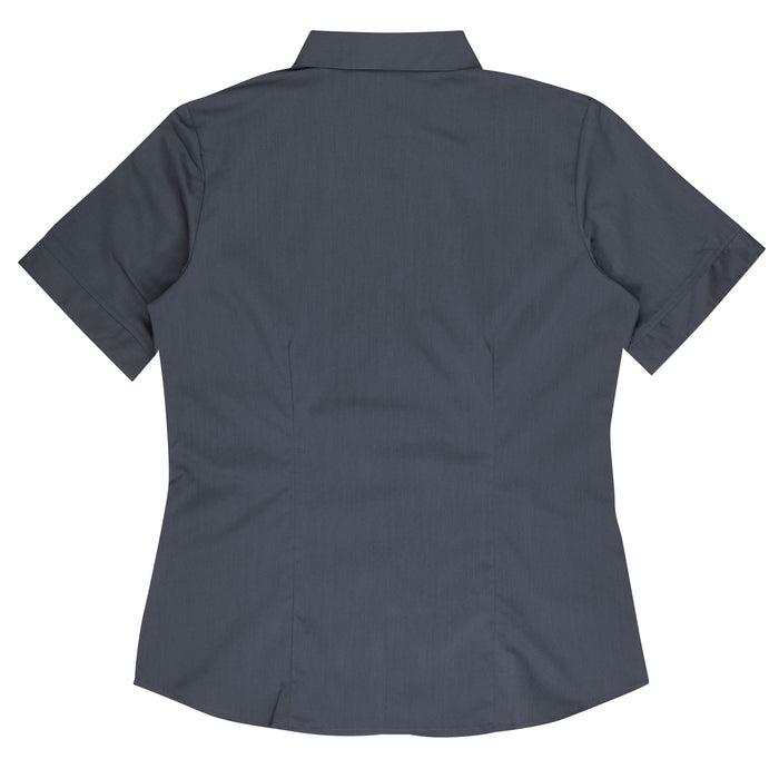 MOSMAN LADY SHIRT SHORT SLEEVE - SLATE