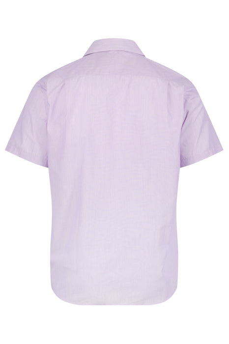 BELAIR MENS SHIRT SHORT SLEEVE - LILAC