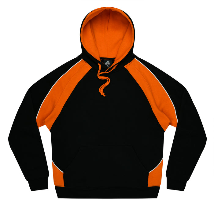 HUXLEY MENS HOODIES - BLACK/ORANGE/WHITE