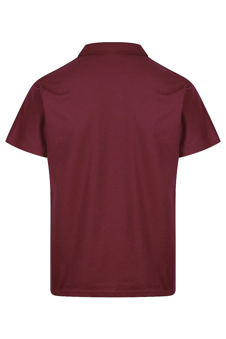 HUNTER MENS POLOS - MAROON